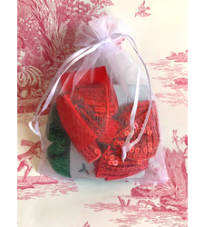 Christmas Hair Accessories Gift Set Secret Santa WHITE