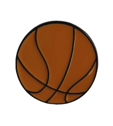 Basketball Metal Enamel Lapel Pin Badge Brooch