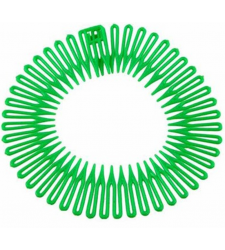 Green Flexi Comb Hairband Non Slip Stretch Zigzag Headband