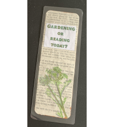 Gardening Reading Handmade Bookmark Flowers Bird Books Gift