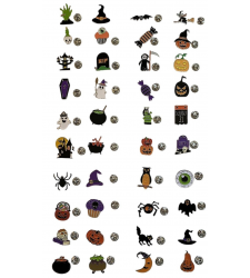 Halloween & Gothic Pin Badges