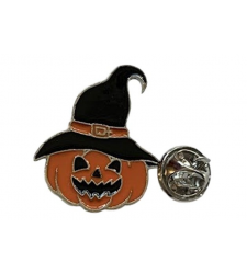 Witch Pumpkin Enamel Pin Badge Halloween Gift Fancy Dress