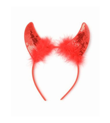 Red Devil Horns Halloween Headband