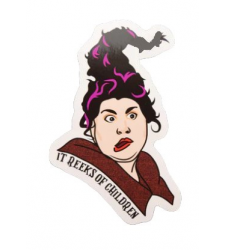 Hocus Pocus Mary Sanderson Waterproof Vinyl Sticker