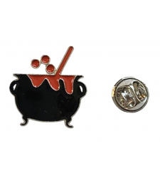 Witch's Brew Cauldren Enamel Pin Badge Halloween Gift Fancy Dres