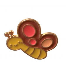 Fall Butterfly Enamel Pin Badge Harvest Thanksgiving Gift