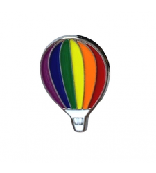 Pride Rainbow Balloon Metal Enamel Lapel Pin Badge Brooch