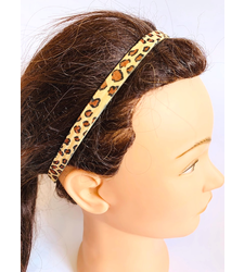 Leopard Print Elasticated Sport Headband