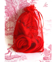 Christmas Hair Accessories Gift Set Secret Santa RED