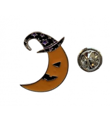 Wizard Moon Enamel Pin Badge Halloween Gift Fancy Dress
