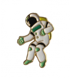 Spaceman Astronaut Metal Enamel Lapel Pin Badge Brooch