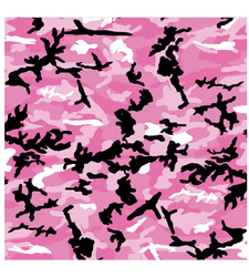 Extra Large Pink Camouflage Bandana Scarf 100% Cotton