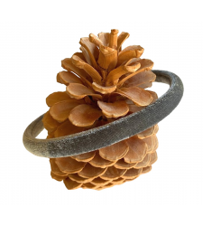 Silver Grey Velvet Alice Band Headband Slim 1cm