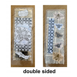 Bees Handmade Bookmark Dreams Take Flight
