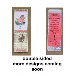 Aries Bookmark Handmade Unique Gift Cottagecore theme
