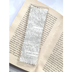 Vintage Book Page Bookmark Handmade Reader Gift